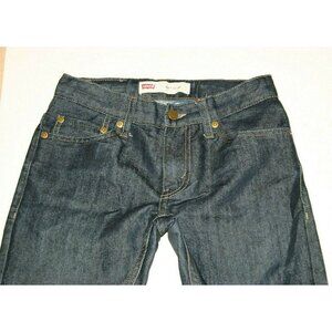Levi's jeans boys 12 511 slim distressed youth regular 25 x 27 blue